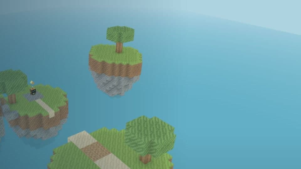 Flooded Island gameplay in Blokik